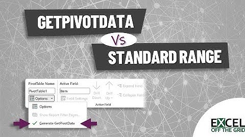 EASILY toggle between Standard & GetPivotData in Excel | Excel On The Go