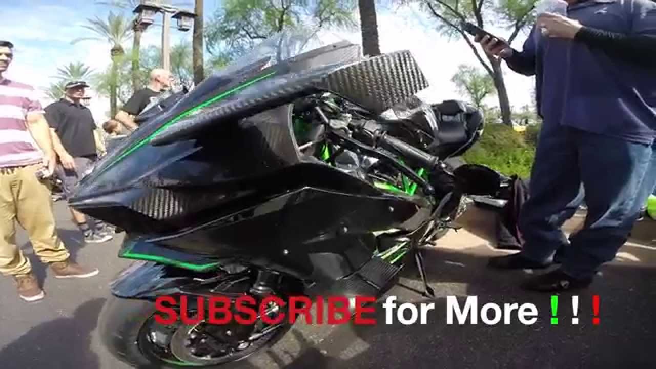 2015 KAWASAKI NINJA H2R . . . !!! - YouTube