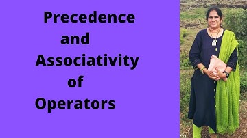 Precedence and Associativity of operators | C language |C++ | Java