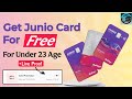Junio Card Free Order | Junio Card order | Junio New Update | junio card refferal Code,
