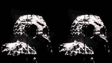 Rotating View of Rosetta