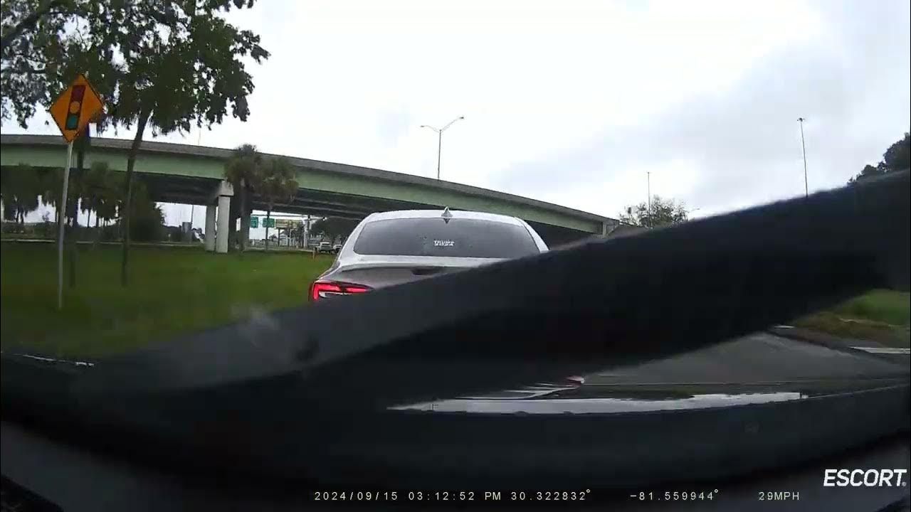 brake checker tries to cause a accident