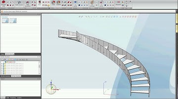 HiCAD neXt  - Spiral Staircase