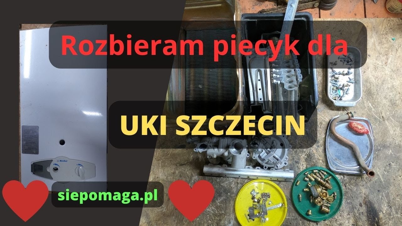 Rozbieram piecyk Neckar i całą kasę przekazuję na zbiórkę dla Łukasza