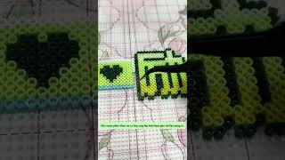 Vòng tay cổ vũ làm từ hạt nhựa ghép  #handmade #dochoitreemthongminh #diy #xh