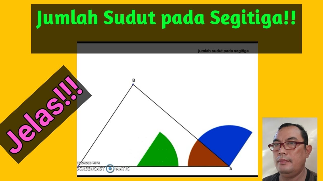  Jumlah  sudut  pada Segitiga YouTube