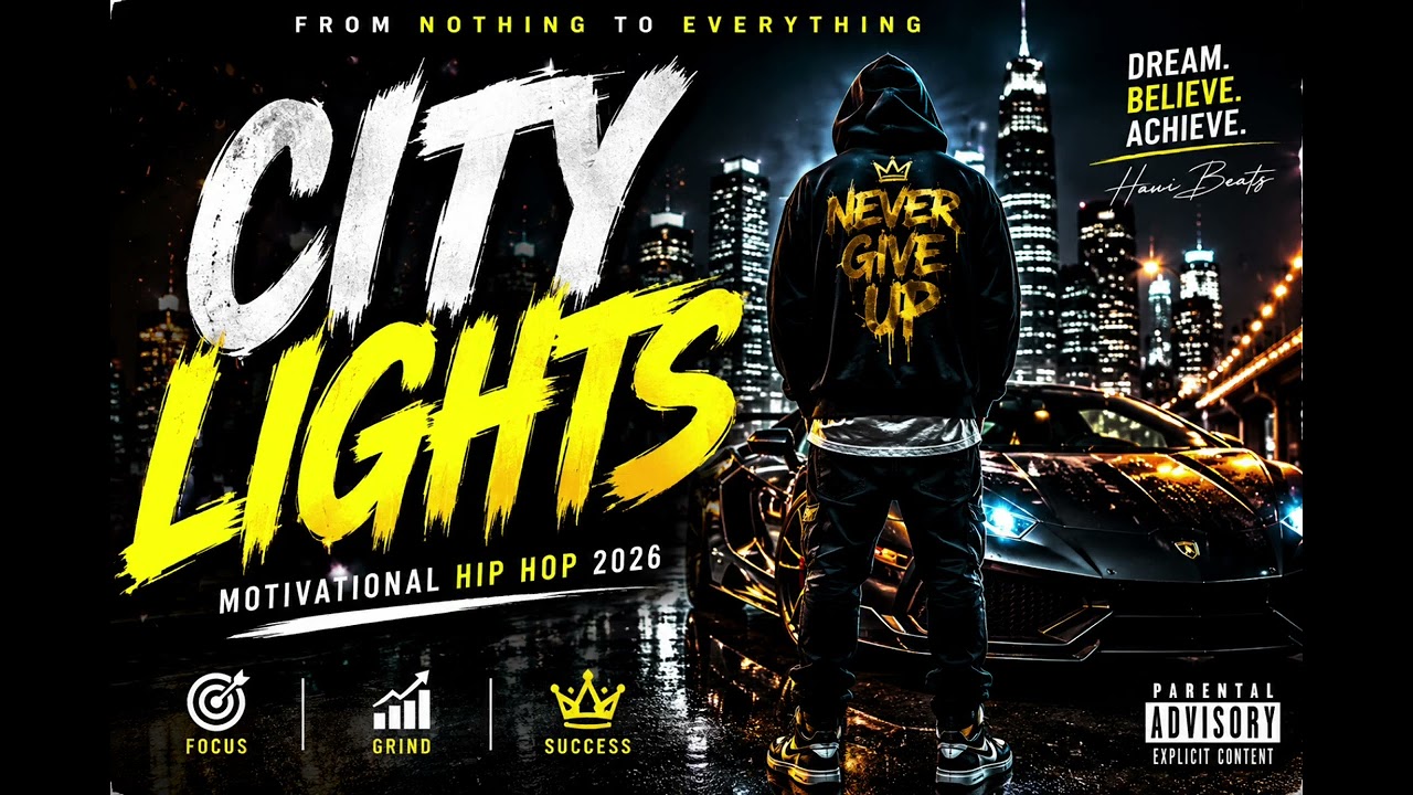 CITY LIGHTS 🌃🔥 | Motivational Hip Hop Rap 2026 - YouTube