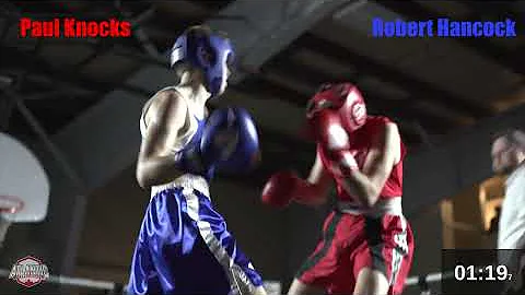 Amateur Boxing 1 - Fight #8 Paul Knocks vs Robert ...