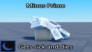 Minos Prime gets sick [ Roblox Animation ]