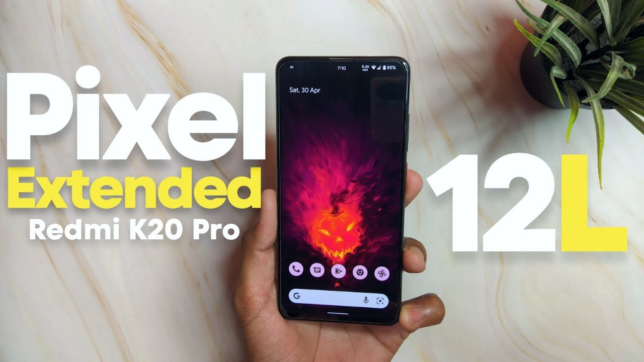 Pixel Extended V4.4 Official Android 12L Update On Redmi K20 Pro ...