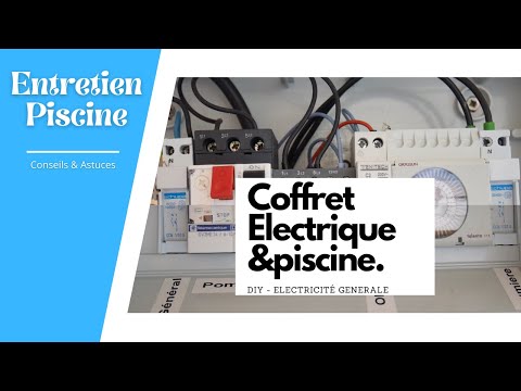 Coffret électrique piscine