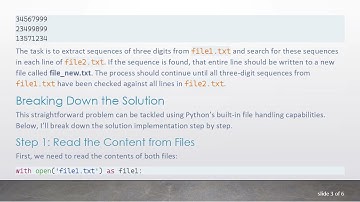 Searching for Content Segments Between Two .txt Files