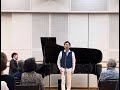 『時代』ソプラニスタ木村優一 ピアノ吉本有佑 (中島みゆきさんの名曲を歌う)