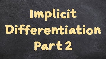 STPM/A-level/Pre-U - Implicit differentiation - Part 2