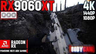 Bodycam • Ultra & Low Settings | RX 9060 XT + Ryzen 5 7600 • 4K, 1440p, 1080p