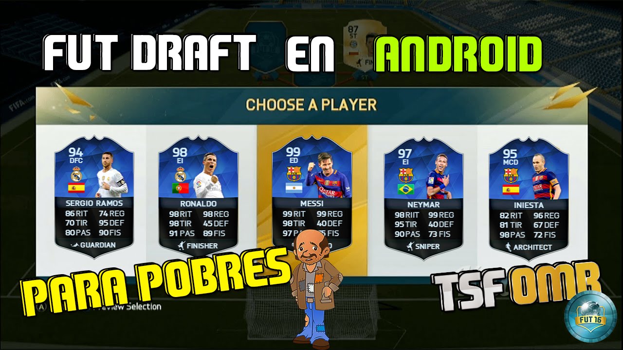 FUT DRAFT PARA POBRES EN ANDROID FIFA 15 UT Android e FUT DRAFT PARA POBRES EN ANDROID FIFA 15 UT Android e