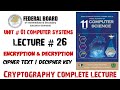 Lecture 26: Cryptography & Data Encryption 🔐
