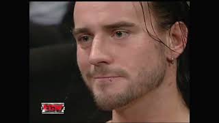Wwe Ecw 4242007  Cm Punk Turns On The New Breed