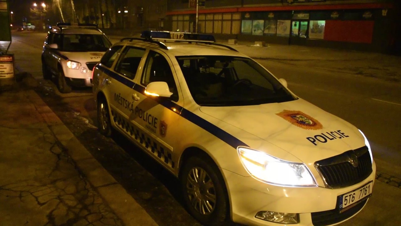 Sobotní noční směna u strážníků Městské policie v Karviné
