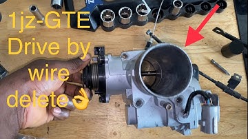 1JZ GTE  Drive By Wire Delete  and Gas pedal replacement