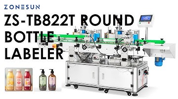 How To Use ZS-TB822T Double Side Labeler Front and Back Labeling Machine