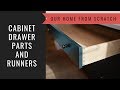 How to Build a Cabinet Lesson 20: Drawer Parts and Runners How to Build a Cabinet Lesson 20: Drawer Parts and Runners