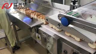 508S Box-motion wrapper Machine/ Big bread packaging machine