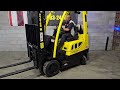 #D21825 2018 Hyster S50FT 5k Cushion tire forklift, great for your warehouse!