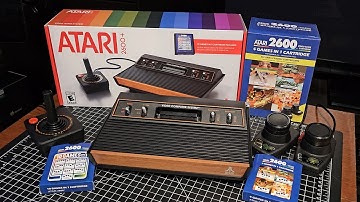 Atari 2600+ & Paddles Unboxing and Experimentation