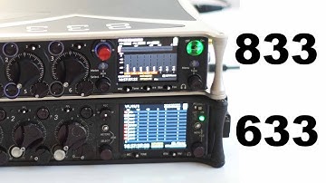 Sound Devices 833/633 comparison