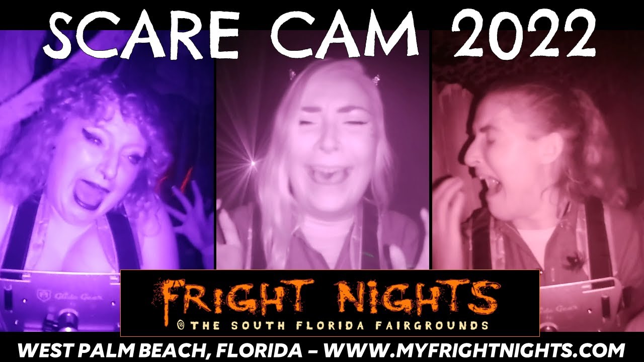 Fright Nights at the South Florida Fairgrounds - Scare Cam 2022