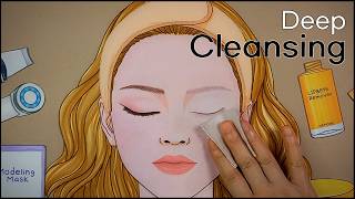 ASMR Deep Cleansing Your Makeup 🧼 Satisfying Pore Care & Rubber Mask for Deep Sleep (No Talking) screenshot 2