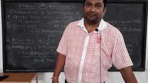 Class 12 Accounts Chapter 3 Reconstitution of Partnership Part 2 MP Board by Amit Toshniwal