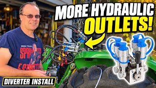 Stop Swapping Hydraulic Hoses! This Tractor Upgrade Makes It Easy!!!
