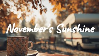 November’s Sunshine  ☀️✨| Chill Acoustic, Indie Folk, Lofi beats for coffee, work, study, relaxing
