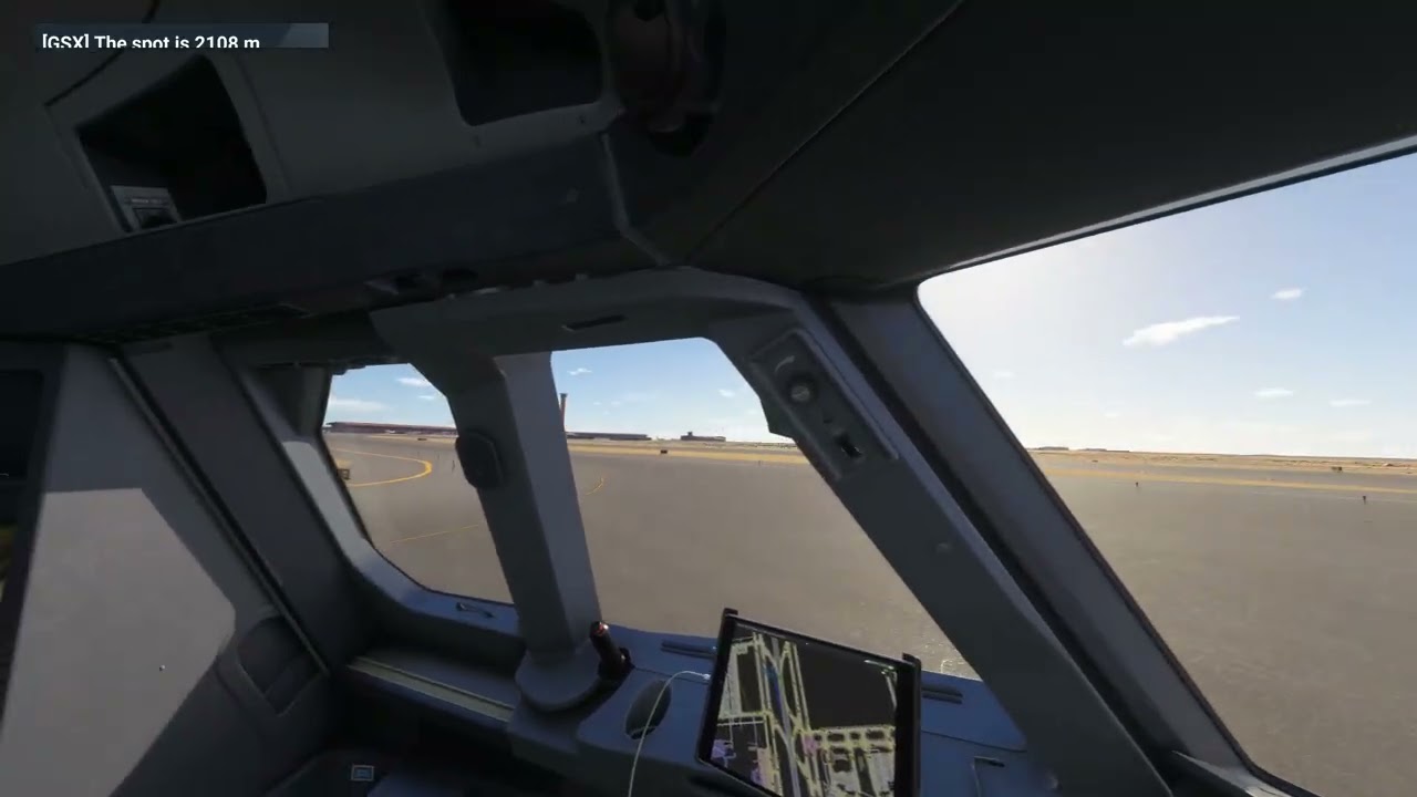 Preparing To Landing At King Abdulaziz JEDDAH KSA Int. Airport By Fenix A320 MSFS2024 