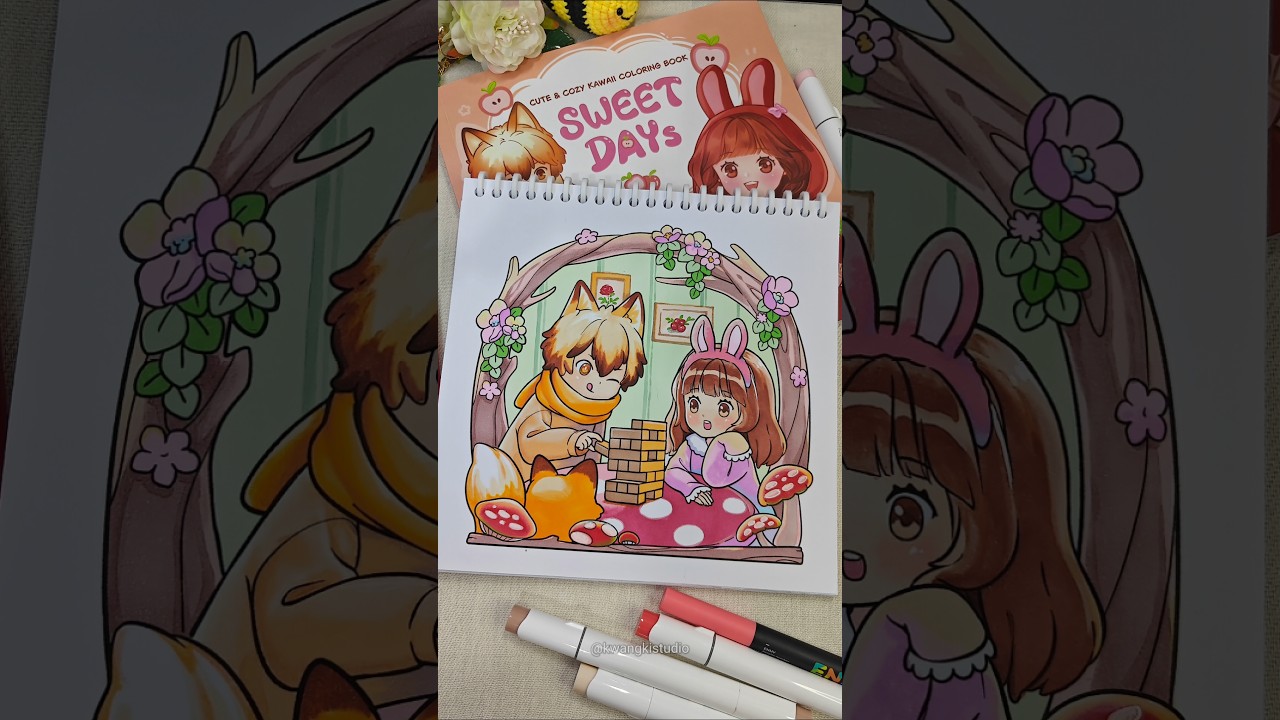 Sweet Days Coloring Book by KwangKi 