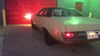 Mopar 318 Idle video with Summit 6901 flat tappet cam sound and flowmaster exhaust