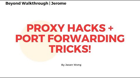 Jerome Vulnhub Walkthrough | WordPress Exploit Tutorial met Metasploit en Proxy | Socat