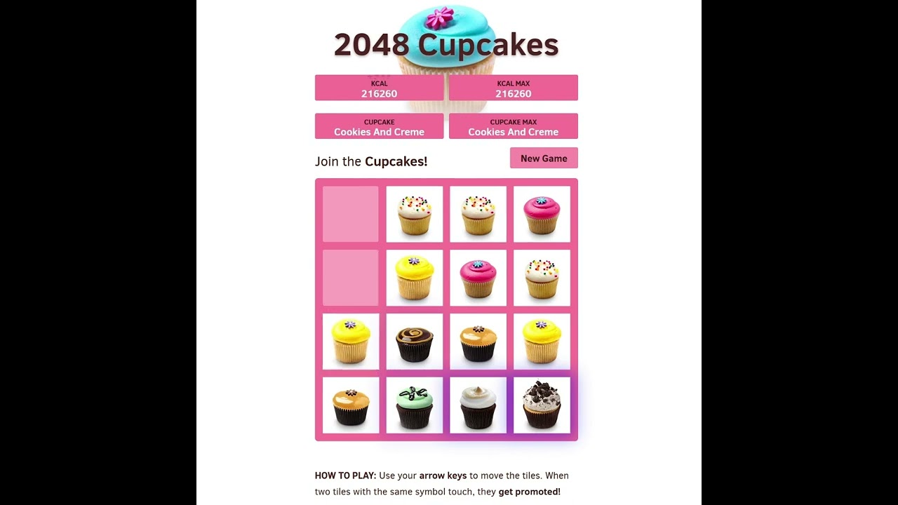 Cupcake 2048