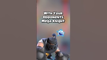 5 Ways To Activate The King Tower With Mega knight #clashroyale #shorts