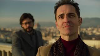 Series Money Heist La Casa De Papel S03E03 Berlin Says Forza Michelangelo