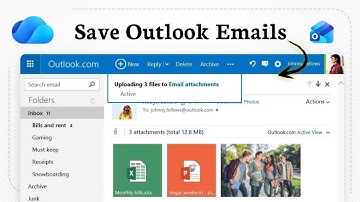 E-mails van Outlook opslaan in OneDrive (Veilige opslag)