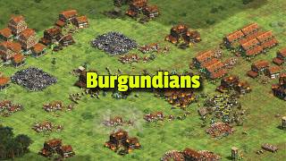 BURGUNDIANS - Bombard Cannon Micro around my Cavalry against TEUTONS screenshot 4