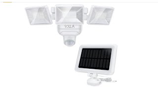 SOLLA 2000LM Solar Security Light Outdoor , Motion Sensor Outdoor Light