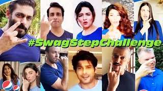 #SwagStepChallenge By Salman, Ritesh, Jacqueline, Shehnaz, Asim, Avneet, Warner @TheManjeetRocks