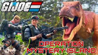 Dinosaur Toy Movie:  Operation Mystery Island #actionfigures #dinosaurs #jurassi