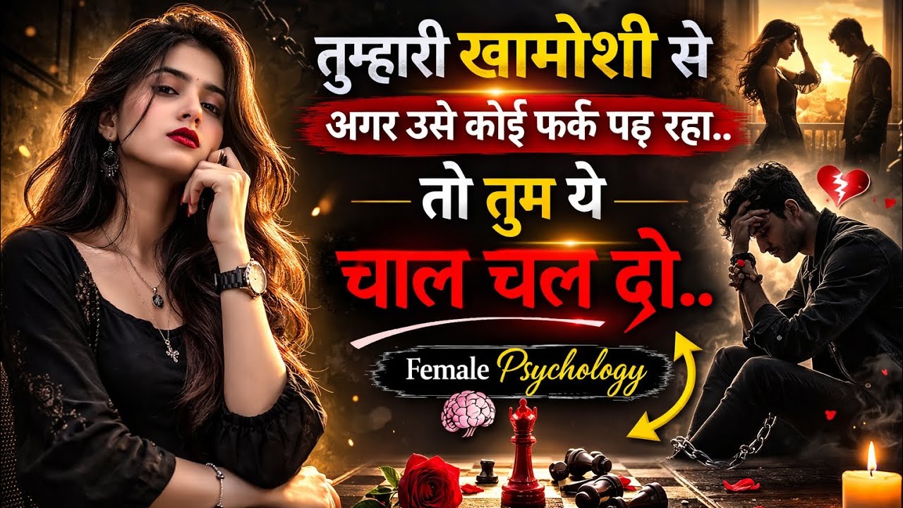 Если ваше молчание его не беспокоит... тогда попробуйте этот трюк. Секрет женской психологии💥