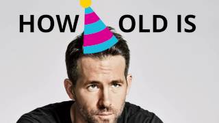 How old is Ryan Reynolds? 🍰🎈