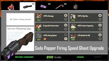 Team Fortress 2 MvM | How to: Soda Popper Firing Speed Ghost Upgrade